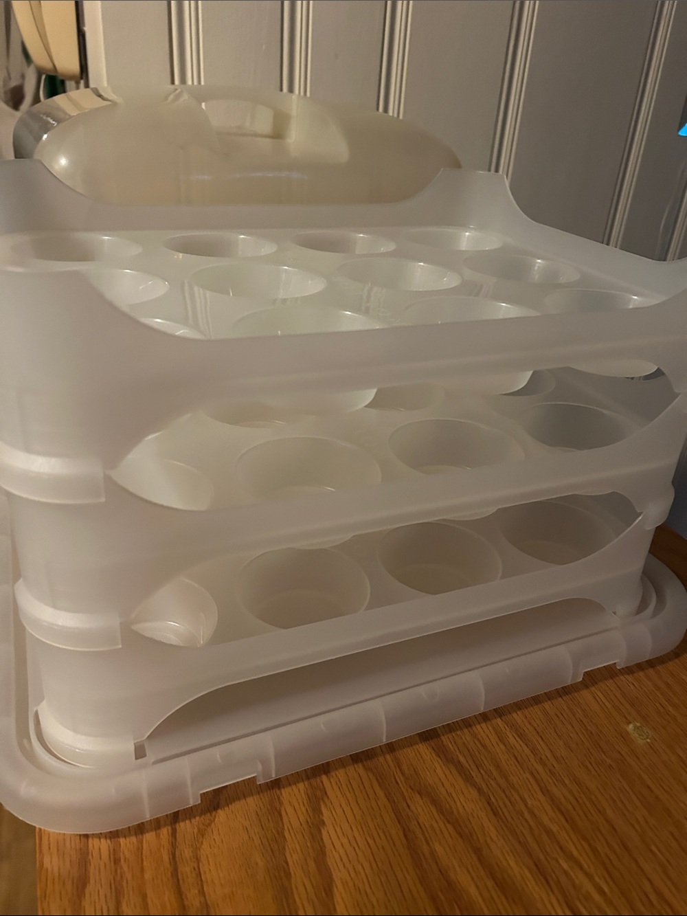 Large Cupcake Carrier Holds 36, 3 Tray - Picture 2 of 3